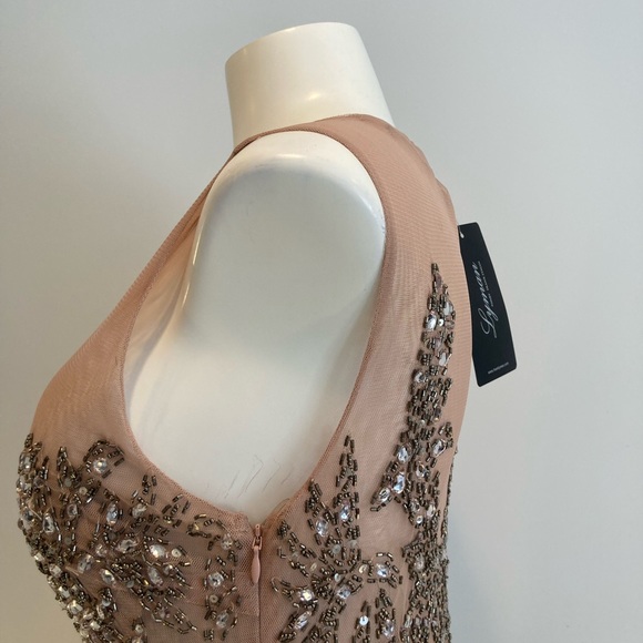 Frank Lyman Gown Evening Ball Formal Grad - Picture 3 of 8